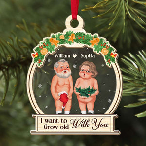 Love Together, Personalized Ornament, Gifts For Husban - Gifts For Wife - Ornament - GoDuckee