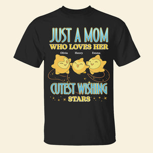 Personalized Gifts For Mom Shirt Just A Mom Who Loves Her 03KADT050324 - 2D Shirts - GoDuckee