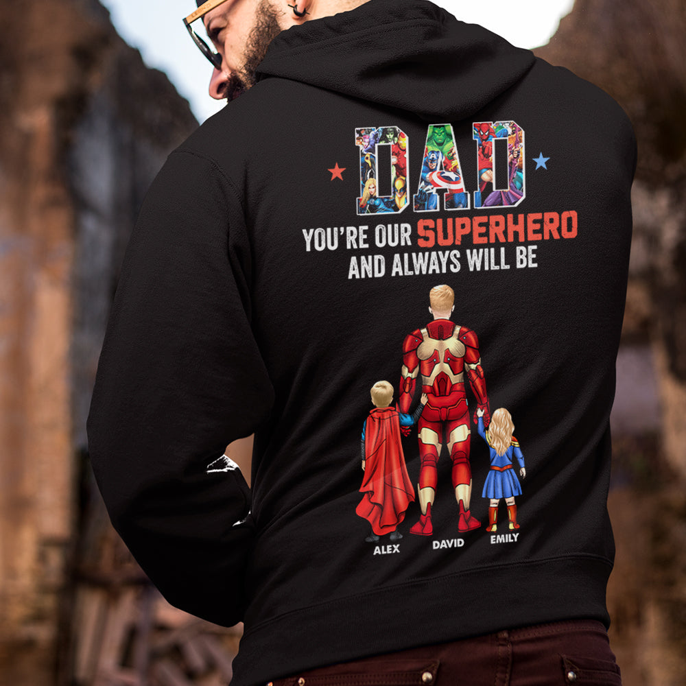 Gift For Father's Day Personalized Family Dad Papa Shirt 062NAHN040523TM - Shirts - GoDuckee