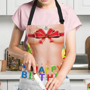Personalized Gift For Her Apron Naughty Women Body 01HUHN040124 - Apron - GoDuckee