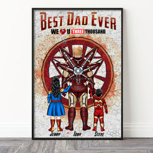 Best Dad Ever-03qhpo250523tm Personalized Canvas Print - Poster & Canvas - GoDuckee