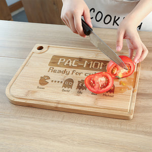 Personalized Gift For Mom Engraved Cutting Board Ready For Cutting 02NAHN050224 - Home Decor - GoDuckee