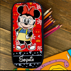 Personalized Gifts For Kid Pencil Case Back To School Cartoon 06xqdc230724hh - Pencil Case - GoDuckee