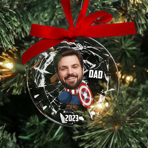 Gift For Family, Personalized Acrylic Ornament, Custom Image Kids Ornament, Christmas Gift 05NAHN110923 - Ornament - GoDuckee