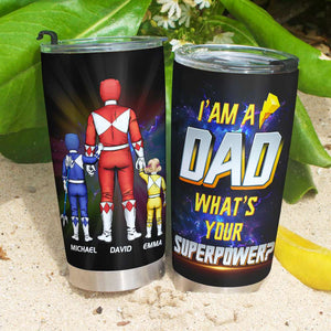 Powerful Dad, Personalized Tumbler - 20oz TZ-TCTT-06dnhn100523HH - Tumbler Cup - GoDuckee