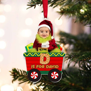 Custom Photo Gifts For Kid Ornament Acrylic Christmas 02XQMH280924 - Ornament - GoDuckee