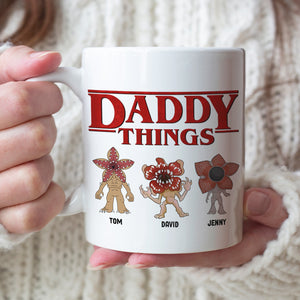 Daddy Things Personalized Mug 04qhtn290523 - Coffee Mug - GoDuckee