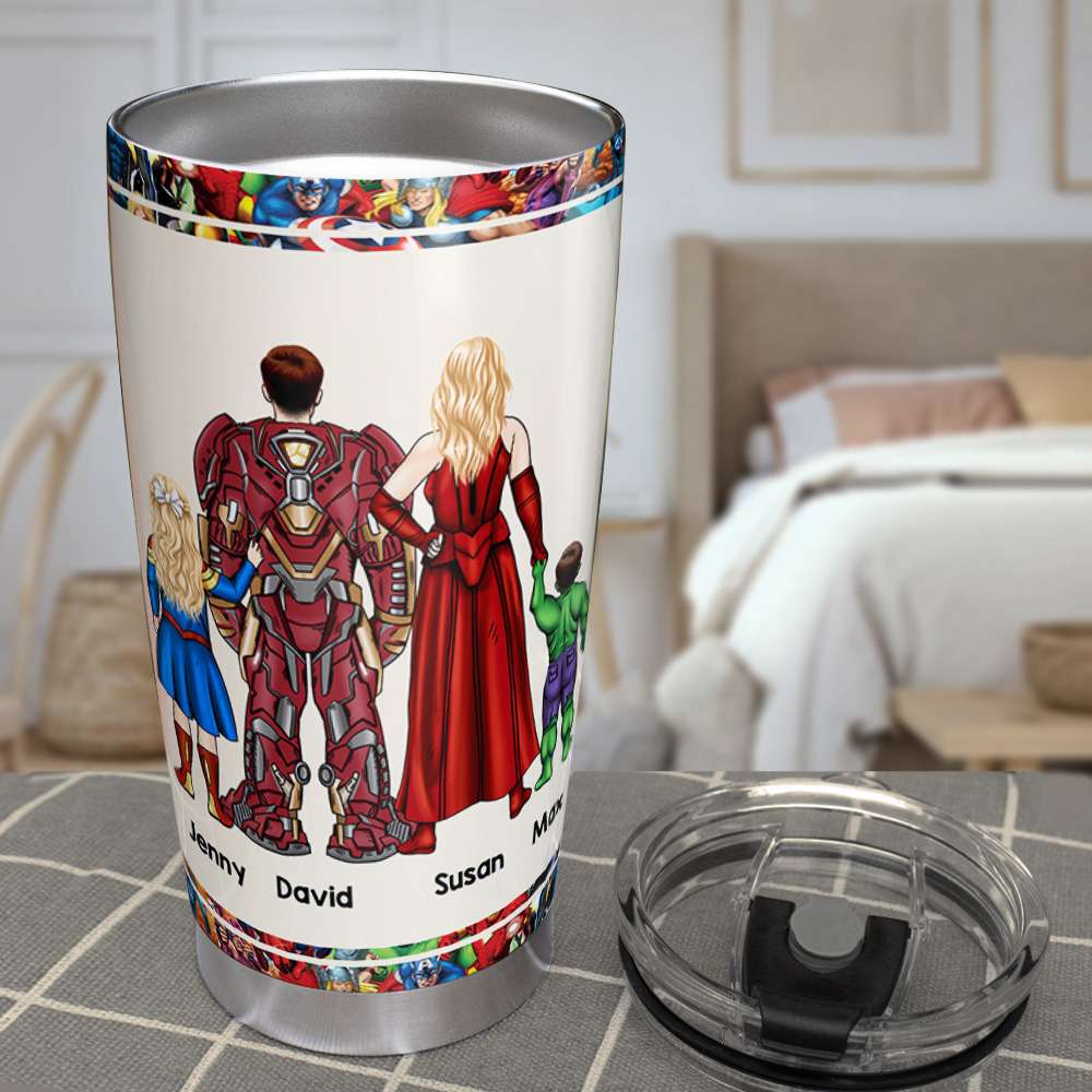 Every Super Family Need Sidekicks Personalized Tumbler - Tumbler Cup - GoDuckee