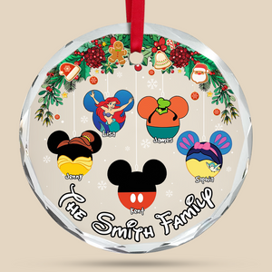 Personalized Gifts For Family Christmas Ornament 03acpu071024 - Ornament - GoDuckee