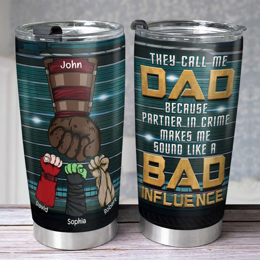 Dad 07dnqn180523ha Personalized Tumbler - Tumbler Cup - GoDuckee