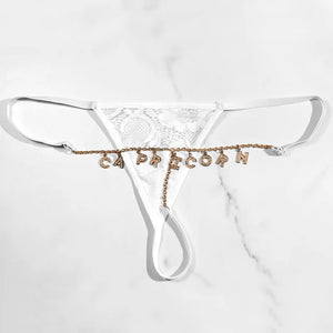 Personalized Gifts For Girlfriend Bikini Panties dr01-220224 Custom Name Crystal Letter - Boxer Briefs - GoDuckee