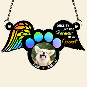 Custom Photo Gifts For Heaven Suncatcher Ornament 05ACDT100724 - Ornament - GoDuckee