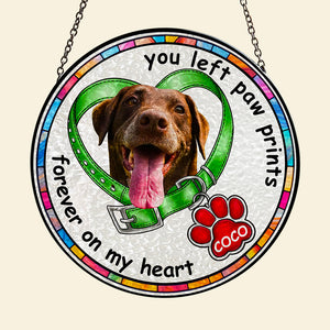 Custom Photo Gifts For Pet Lovers Stained Glass 04ACDT080824 - Ornament - GoDuckee