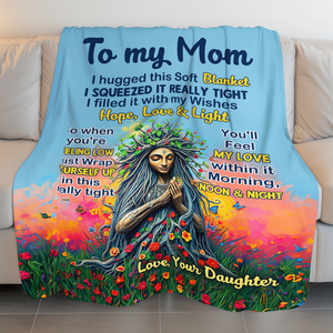 Personalized Gifts For Mom Blanket 05hupu170225 Feel My Love Within It - Blanket - GoDuckee