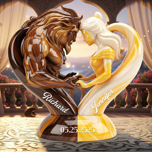 Timeless Tale - Acrylic Plaque Personalized Gifts For Couple 03OHDT200625 - Shaped Plaques - GoDuckee