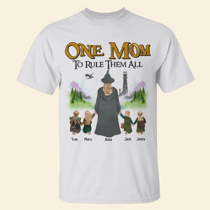 Personalized Gifts For Mom Shirt One Mom To Rule Them All 02qhtn310124 Mother's Day Gifts GRER-2005 - 2D Shirts - GoDuckee