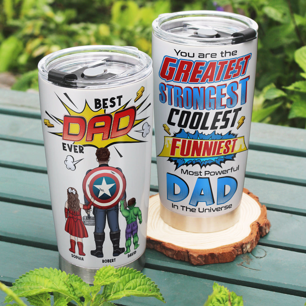 You Are The Greatest Dad, TT Personalized Tumbler - 20oz TZ-TCTT-05dnqn180523tm - Tumbler Cup - GoDuckee
