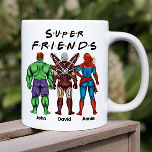 Super Friends 06DNHN050623TM Personalized Mug - Coffee Mug - GoDuckee