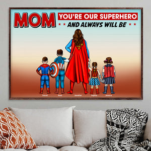 Personalized Gifts For Mom Canvas Print 01naqn190424pa Mother's Day - Canvas Print - GoDuckee