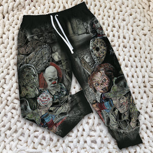 Gifts For Horror Movie Fan Sweatpants 01ACDT050225 - Shorts and Pants - GoDuckee