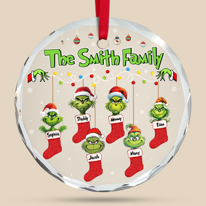 Personalized Gifts For Family Christmas Ornament 02ohpu101024 - Ornament - GoDuckee