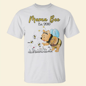 Personalized Gifts For Mom Shirt Mama Bee 061httn020424 - 2D Shirts - GoDuckee