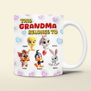 Personalized Gifts For Mom Coffee Mug 02kapu260225 This Mom Belongs To - Coffee Mug - GoDuckee