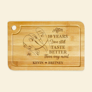 Personalized Gifts For Couple Cutting Board 05QHDT240724 - Boards - GoDuckee