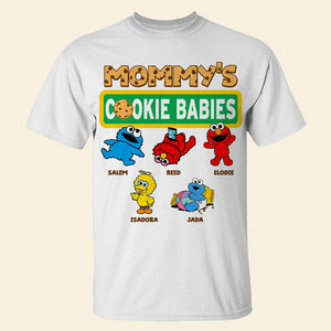 Personalized Gifts For Mom Shirt Mommy's Cookie Babies 01KADT020324 - 2D Shirts - GoDuckee