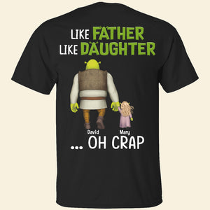 Like Father Like Daughter 01QHTN100623HH Personalized Shirt - Shirts - GoDuckee