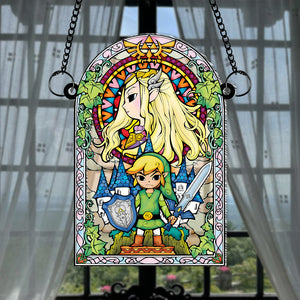 Personalized Gifts For Game Lovers Suncatcher Ornament 03NAMH270824 - Ornament - GoDuckee