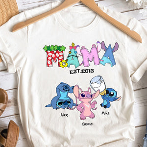 Personalized Gifts For Mom Shirt Alien Kid 01QHHN220124 - 2D Shirts - GoDuckee