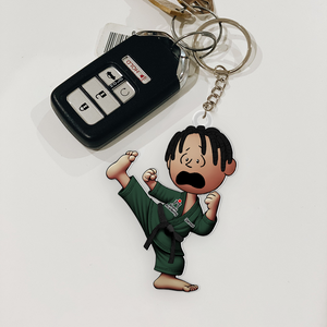 Personalized Gifts For Karate Lover Keychain 01ohpu121224 - Keychains - GoDuckee