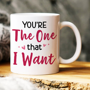 You're The One That I Want, Gift For Couple, Personalized Tumbler, Naughty Couple Tumbler, Couple Gift - Coffee Mug - GoDuckee