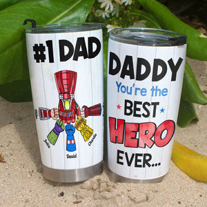 Best Dad Personalized Tumbler - 07QHHN230523HA - Tumbler Cup - GoDuckee