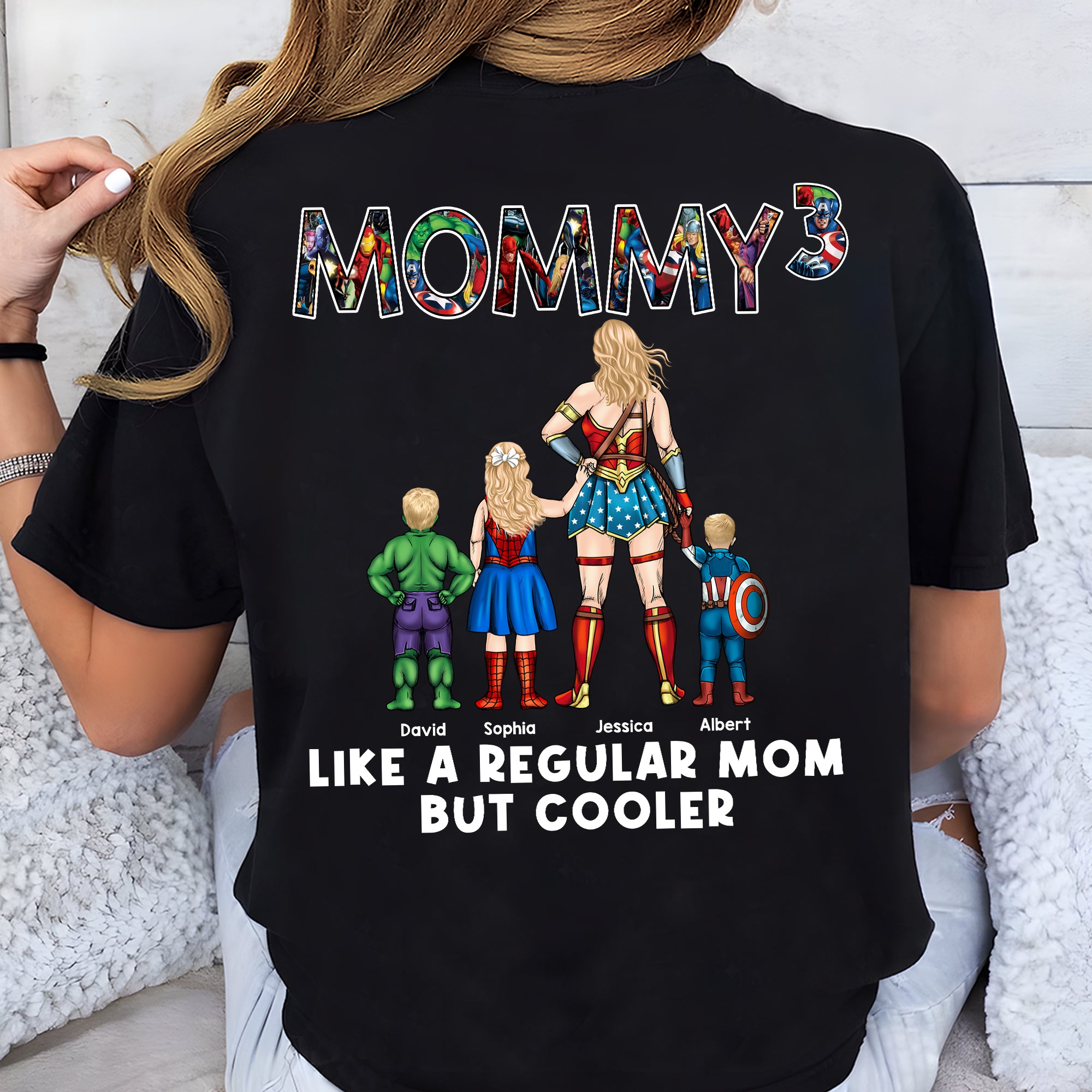 Personalized Gifts For Mom Shirt 03qhqn220324pa Mother's Day - 2D Shirts - GoDuckee