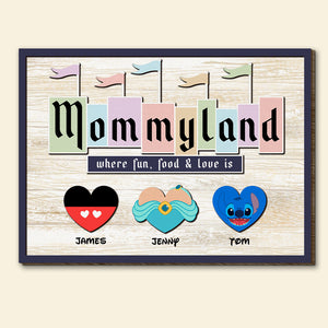 Personalized Gifts For Grandma Wood Sign 052qhtn040424 Mother's Day - Wood Signs - GoDuckee