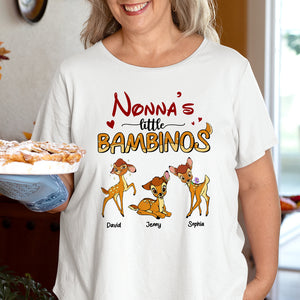 Personalized Gifts For Grandma Shirt Nonna's Little Bambinos 052qhtn060324 - 2D Shirts - GoDuckee