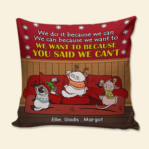 Gifts For Cat Lover, Personalized Pillow, Christmas Gifts 03TODT151123 - Pillow - GoDuckee