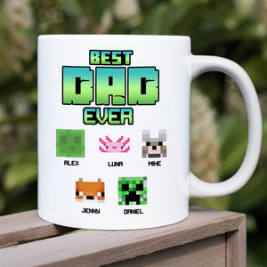 Best Dad Game Personalized Coffee Mug - 03nahn020623 - Coffee Mug - GoDuckee