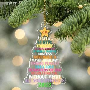 Christmas Tree Decor 01HUDT141123 Personalized Ornament,Christmas Gifts - Ornament - GoDuckee