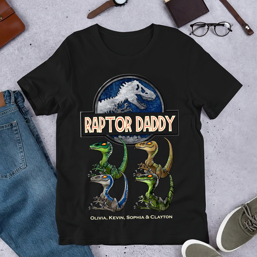 Personalized Gifts For Dinosaur Dad Shirt 03HUDT120325 - Shirts - GoDuckee