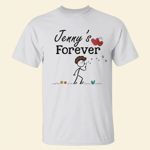 Always Forever-Gift For Couples-Personalized Couple Shirts- Anniversary Gift - Shirts - GoDuckee