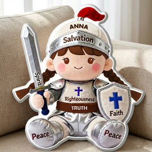 Personalized Gifts For Christian Knights Shaped Pillow 01natn311225 - Pillow - GoDuckee