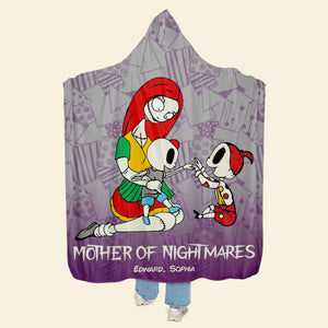 Personalized Gifts For Mom Wearable Blanket Hoodie Midnight Family 04QHDT050324 - Blankets - GoDuckee