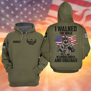 Veteran I Walked The Walk 03acqn141223 Personalized 3D AOP Shirt Upload Photo - AOP Products - GoDuckee