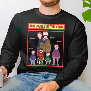 Personalized Gifts For Family Shirt 02ohpu241224hg Best Family Of The Year - Shirts - GoDuckee