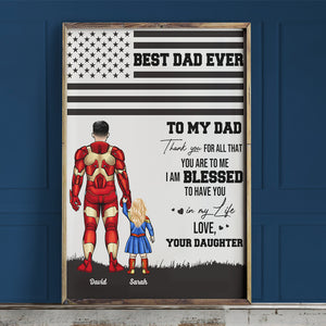 Father's Day Personalized Poster 08NAHN240423TM - Poster & Canvas - GoDuckee