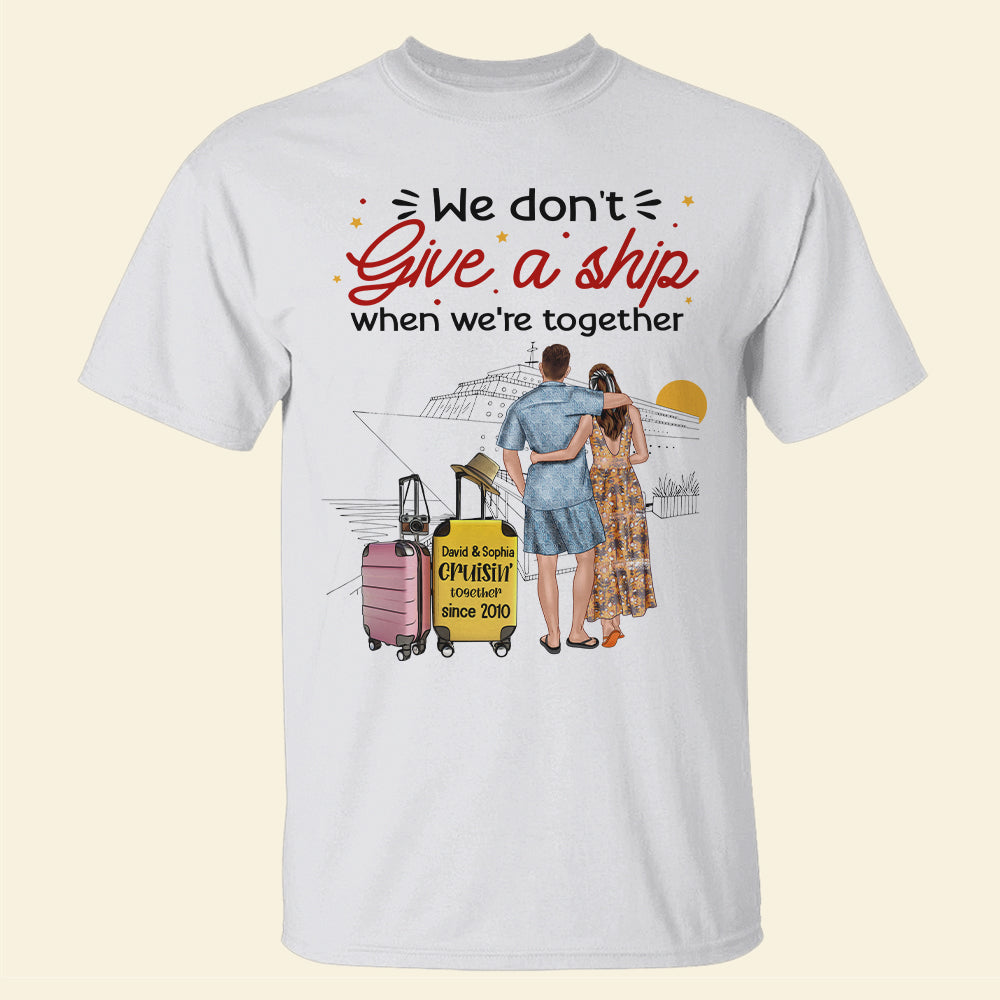 Cruising Couple Together Personalized Shirt - Shirts - GoDuckee