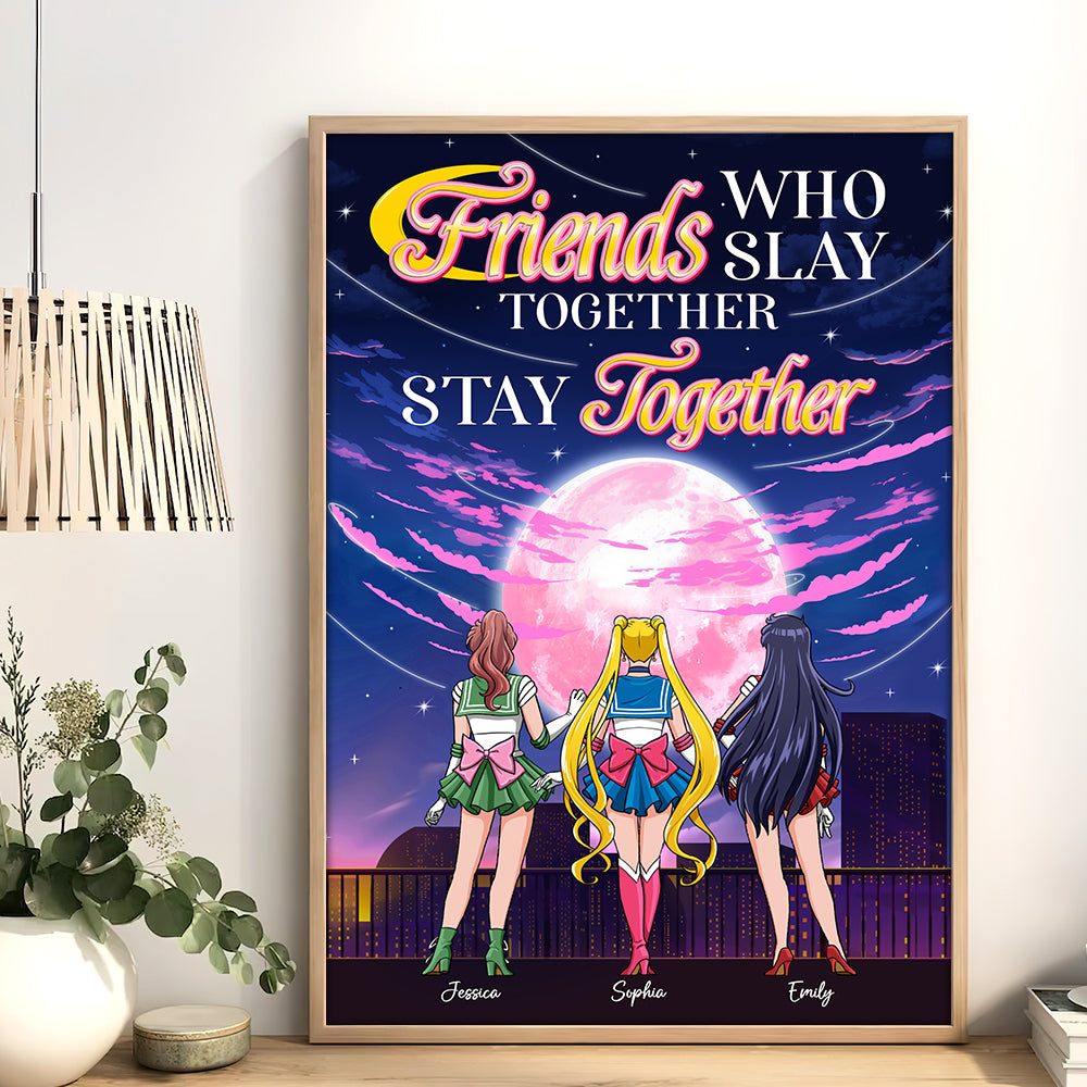 Personalized Gifts For Best Friends Canvas Print 05KAQN150324HH - Canvas Print - GoDuckee